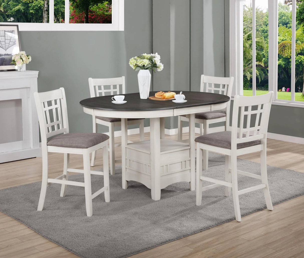 Hartwell 5-Piece Dining Set - Outlet Furniture Tampa