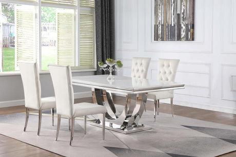 Kerwin Marble Dining Set - Furniture Store