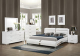 Jeremaine - Contemporary Upholstered Platform Bed Bedroom Set