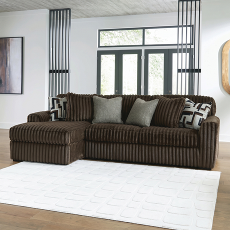 Midnight-Madness Corduroy Sectional Set | Tampa, Orlando & Fort Myers | From $1,199