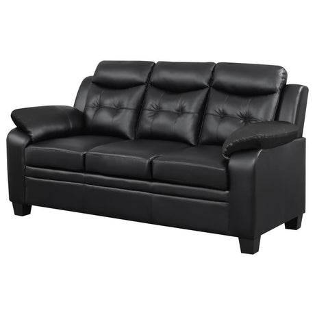 Finley - Tufted Upholstered Sofa - Black