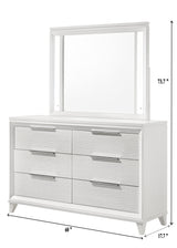 Cressida - Dresser And Mirror - White