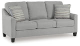 Adlai Queen Sofa Sleeper in Shadow | Tampa, Orlando & Fort Myers