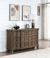 Emmett - 9-Drawer Dresser - Walnut