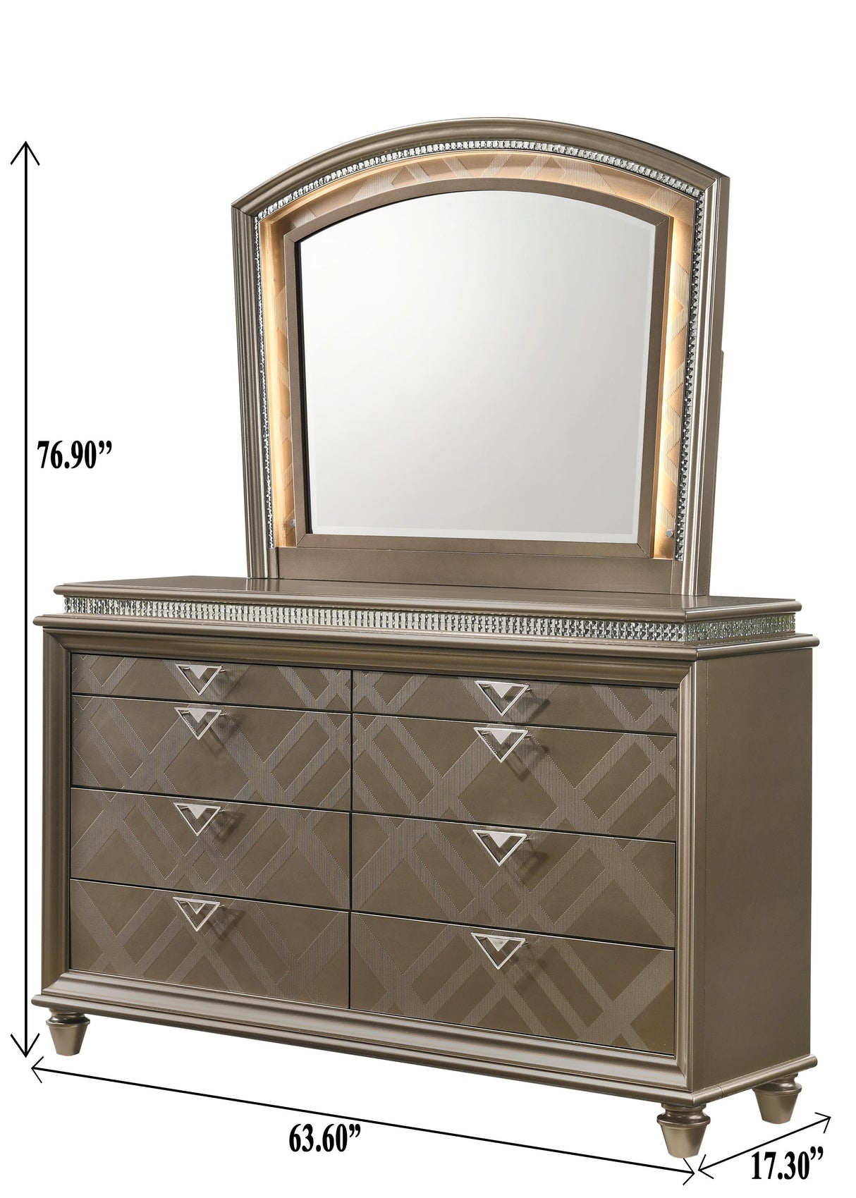 Cristal - Dresser, Mirror