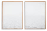 Cashall - Gray - Wall Art Set (Set of 2)