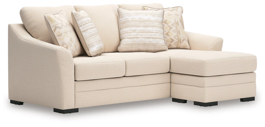 Lango Reversible Sofa Chaise in Pebble | Sectional Set in Tampa, Orlando & Fort Myers