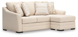 Lango Reversible Sofa Chaise in Pebble | Sectional Set in Tampa, Orlando & Fort Myers