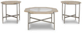 Varlowe - Bisque - Occasional Table Set (Set of 3)