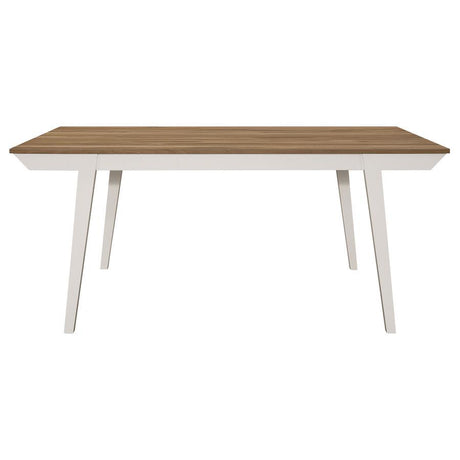 Nogales - Dining Table - Natural Acacia / White