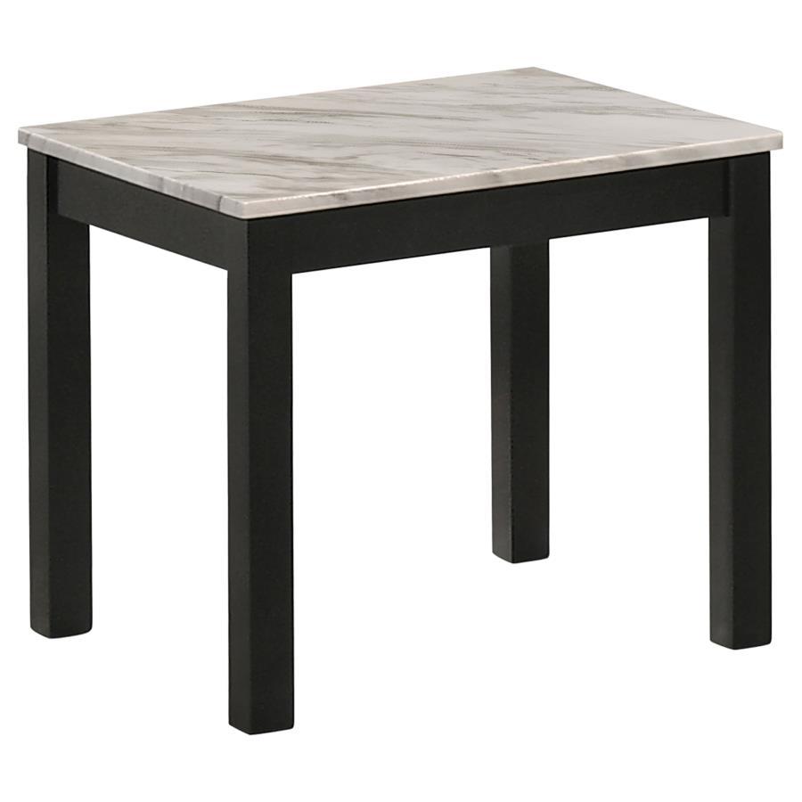 Bates - Faux Marble 3-Piece Occasional Table Set