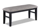 Guthrie - Bench - Charcoal & Gray