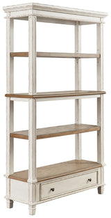 Realyn - Brown / White - Bookcase