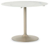 Barchoni - White - Round Dining Room Table