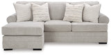 Eastonbridge Reversible Sofa Chaise in Pebble | Sectional Set in Tampa, Orlando & Fort Myers