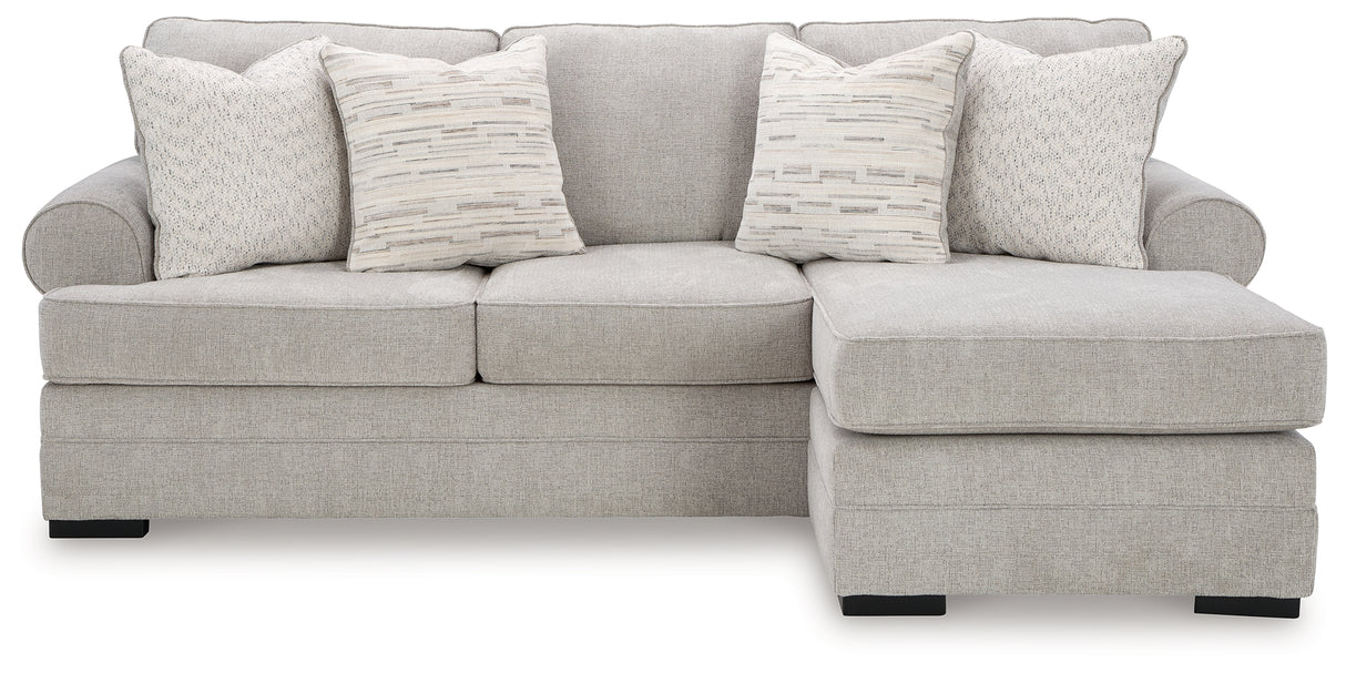Eastonbridge Reversible Sofa Chaise in Pebble | Sectional Set in Tampa, Orlando & Fort Myers