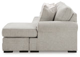 Eastonbridge Reversible Sofa Chaise in Pebble | Sectional Set in Tampa, Orlando & Fort Myers