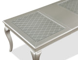 Caldwell - Dining Table (18 Leaf) - Silver