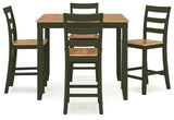 Gesthaven - Dining Room Counter Table Set