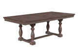 Regent - Dining Table - Charcoal Black