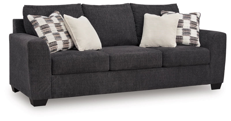 Loreo Queen Sofa Sleeper in Ebony | Tampa, Orlando & Fort Myers