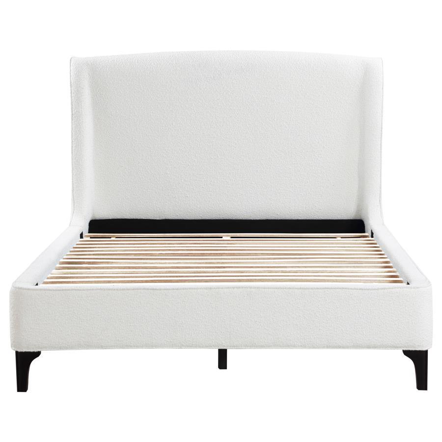 Mosby - Upholstered Curved Headboard Platform Bed