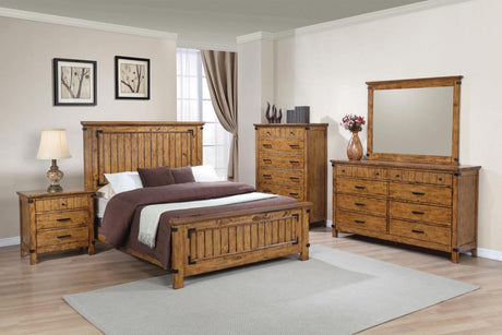 Brenner - Panel Bed