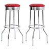 Theodore - Upholstered Top Bar Stools (Set of 2)