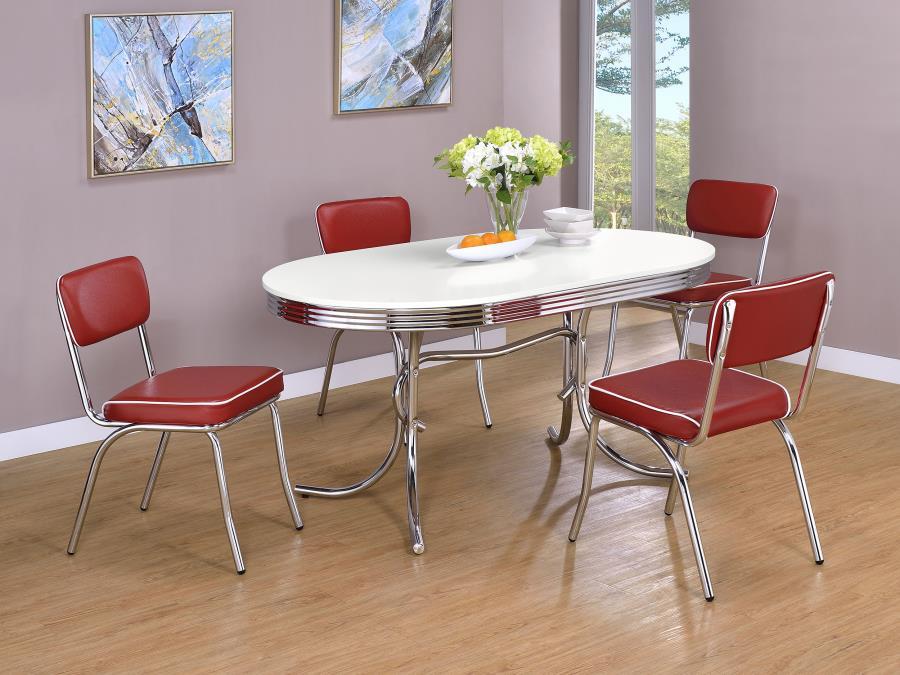 Retro - Oval Dining Set