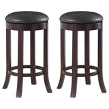 Aboushi - Backless Stools with Upholstered Seat (Set of 2)