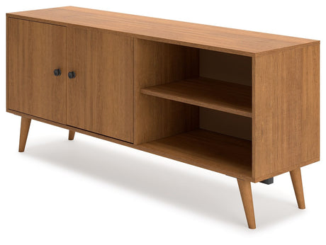 Thadamere - Brown - Large TV Stand