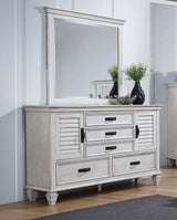 Franco - 5-Drawer Dresser With Mirror