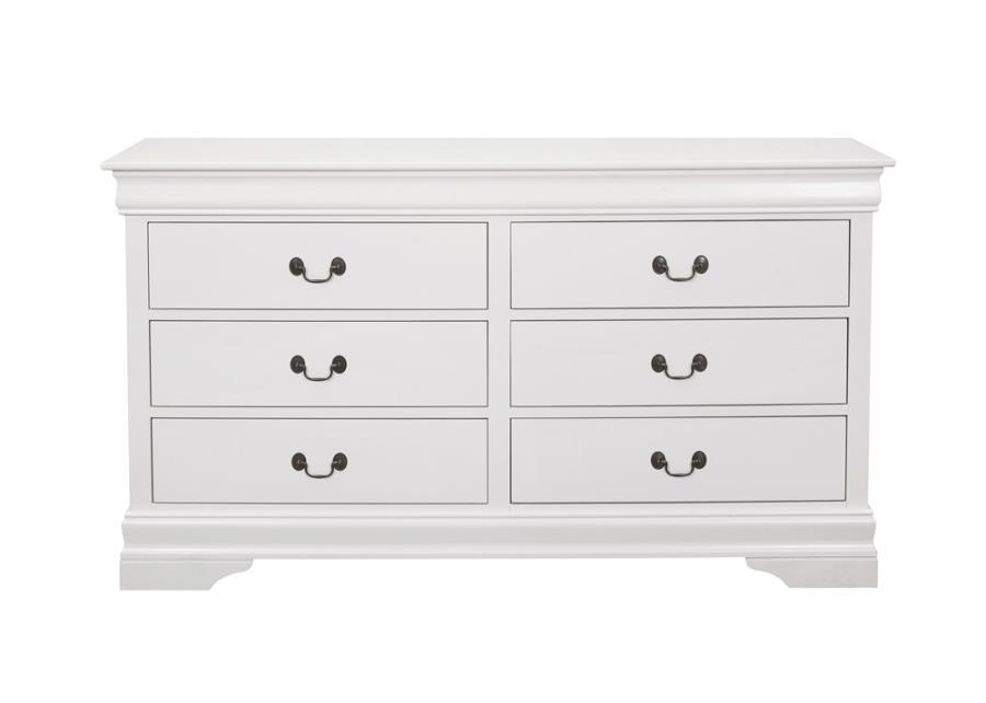 Louis Philippe - Six-drawer Dresser