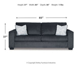 Altari Queen Sofa Sleeper in Slate | Tampa, Orlando & Fort Myers