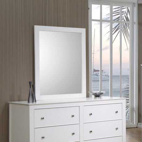 Selena - Rectangular Dresser Mirror - Buttermilk