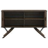 Wes - 2-Door Rectangular Server - Dark Walnut