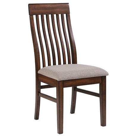 Briarwood - Slat Back Dining Side Chair (Set of 2) - Mango Oak And Brown