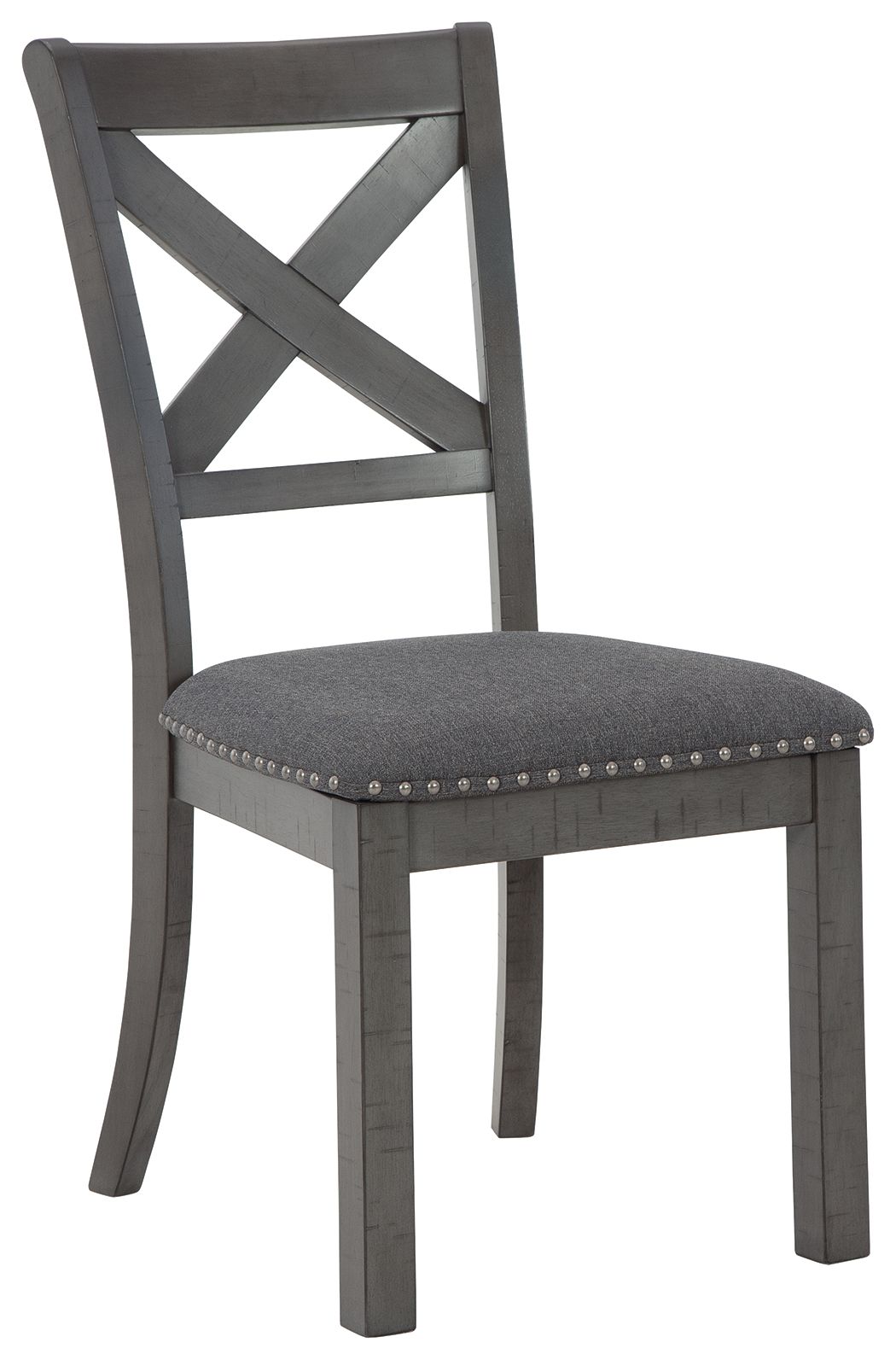 Myshanna - Gray - Dining Uph Side Chair (Set of 2)