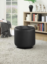 Bowman - Round Upholstered Ottoman