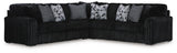 Midnight-Madness Corduroy Sectional Set | Tampa, Orlando & Fort Myers | From $1,199