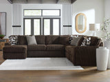 Midnight-Madness Corduroy Sectional Set | Tampa, Orlando & Fort Myers | From $1,199