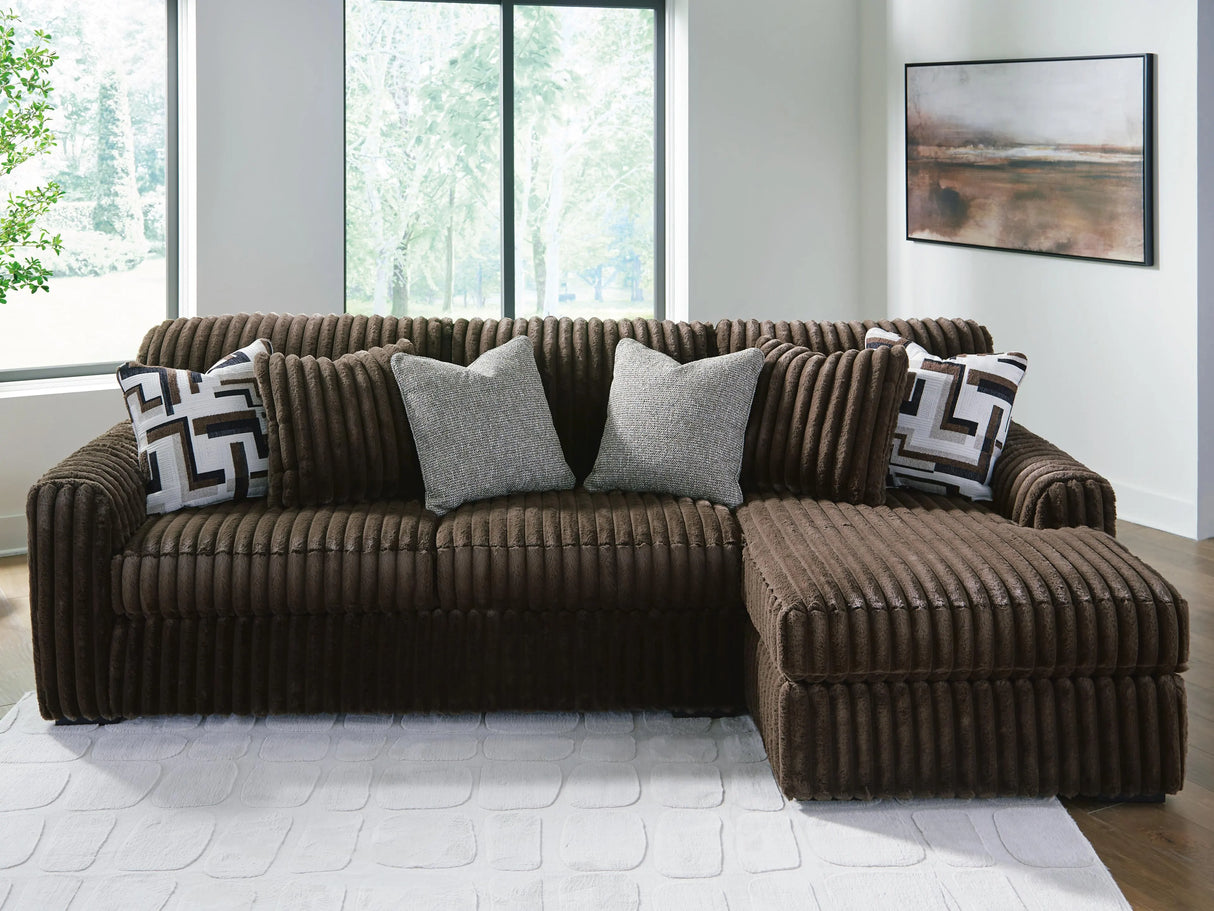 Midnight-Madness Corduroy Sectional Set | Tampa, Orlando & Fort Myers | From $1,199
