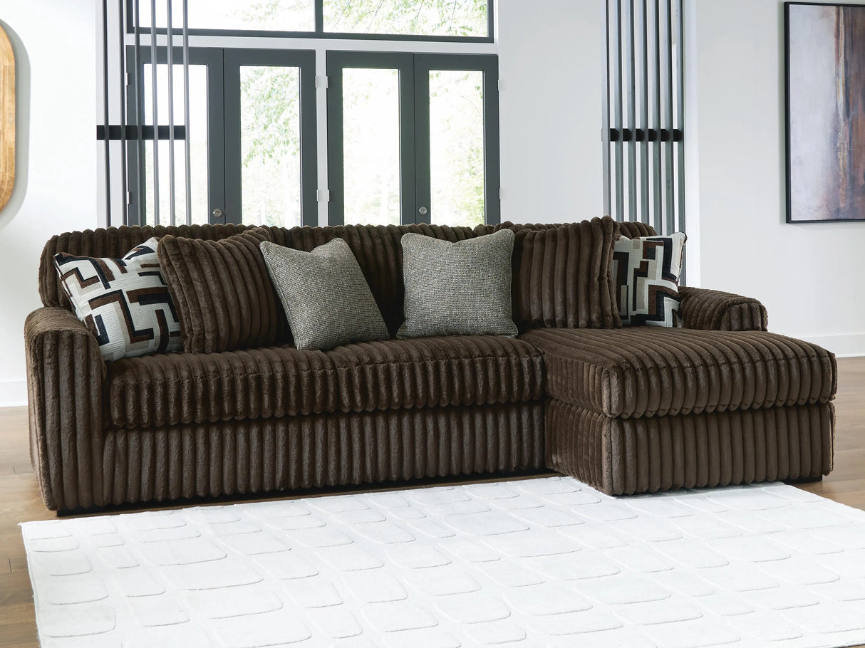 Midnight-Madness Corduroy Sectional Set | Tampa, Orlando & Fort Myers | From $1,199