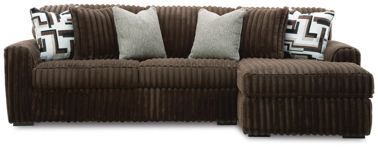 Midnight-Madness Corduroy Sectional Set | Tampa, Orlando & Fort Myers | From $1,199