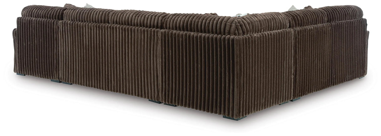 Midnight-Madness Corduroy Sectional Set | Tampa, Orlando & Fort Myers | From $1,199