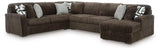 Midnight-Madness Corduroy Sectional Set | Tampa, Orlando & Fort Myers | From $1,199