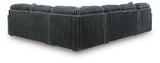 Midnight-Madness Corduroy Sectional Set | Tampa, Orlando & Fort Myers | From $1,199