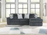 Midnight-Madness Corduroy Sectional Set | Tampa, Orlando & Fort Myers | From $1,199