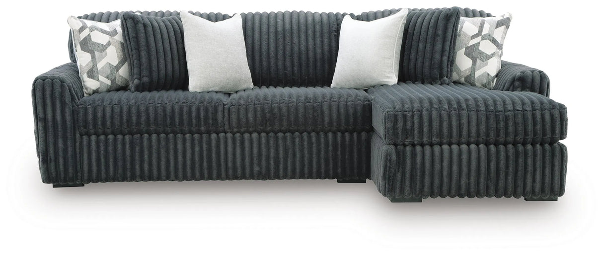 Midnight-Madness Corduroy Sectional Set | Tampa, Orlando & Fort Myers | From $1,199