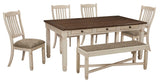 Bolanburg - Rectangular Dining Table Set